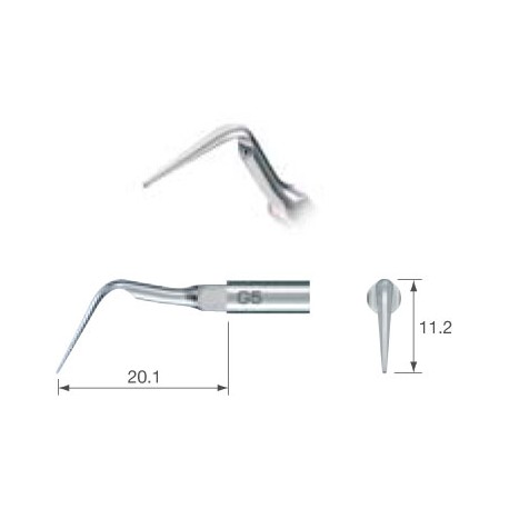 INSERTO INOX-TITANIO G5 COMP. SATLC