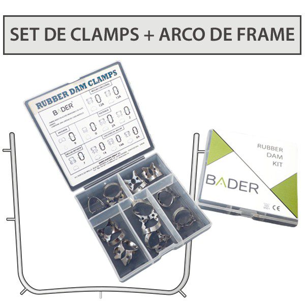 JUEGO DE CLAMPS + ARCO DE YOUNG