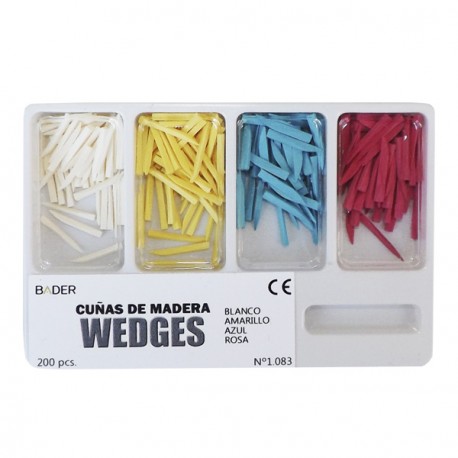 CUÑAS WOODEN WEDGES X200UDS.