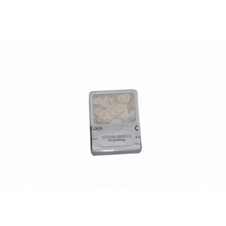REPOSICIÓN DE DISCOS 8MM BLANCOS POLISHING X40UDS.