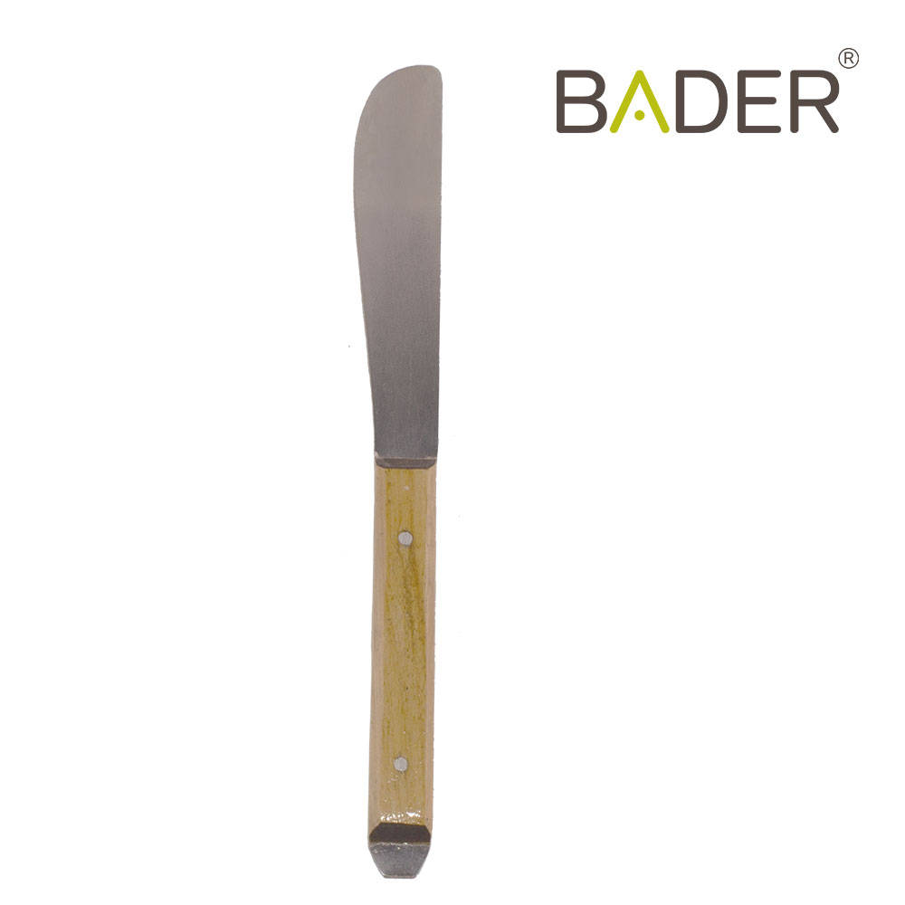 ESPÁTULA SEMICUCHILLO CON ABRE MUFLA