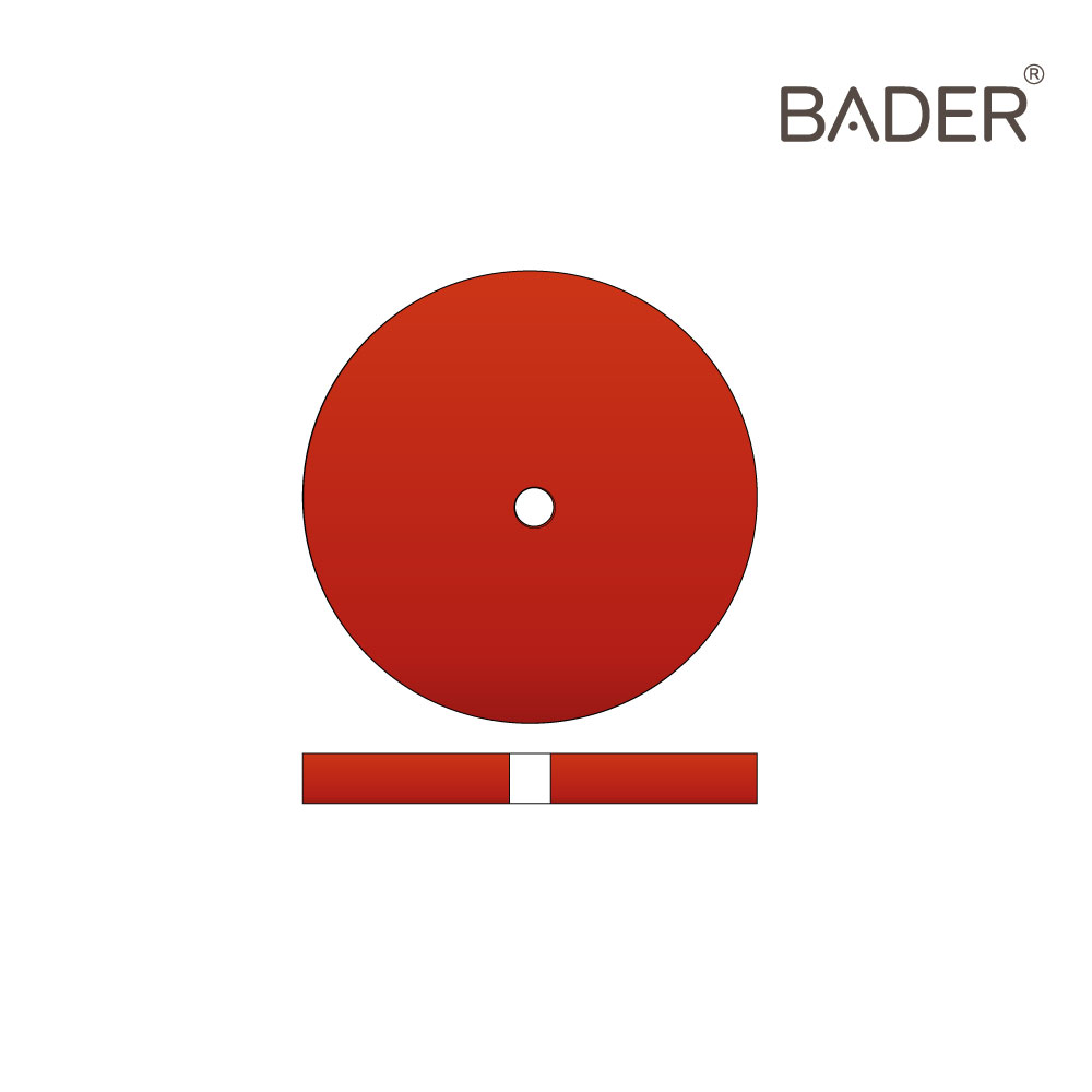 PULIDOR ROJIZO MEDIO RUEDA ISO 652.900.372.524.220 X10UDS.