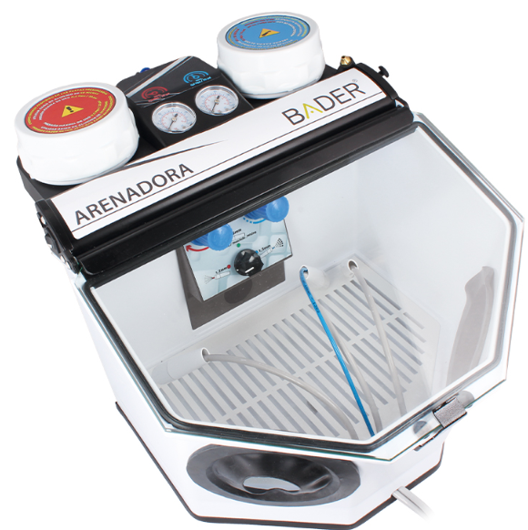 ARENADORA PRESURIZADA 2 VASOS CON RECICLADO