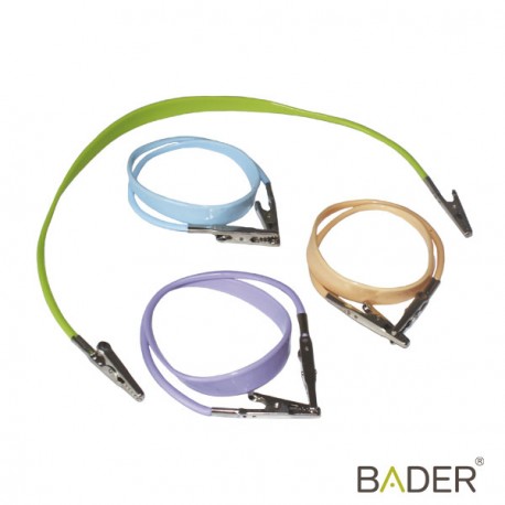 CADENETA PLÁSTICA PORTASERVILLETAS COLOR X4UDS.