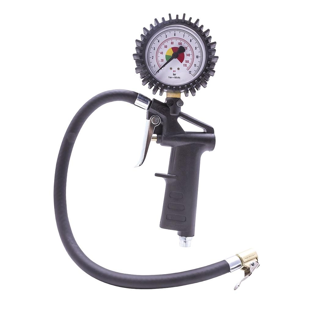 PISTOLA DE INFLADO PARA OLLA CON MANÓMETRO