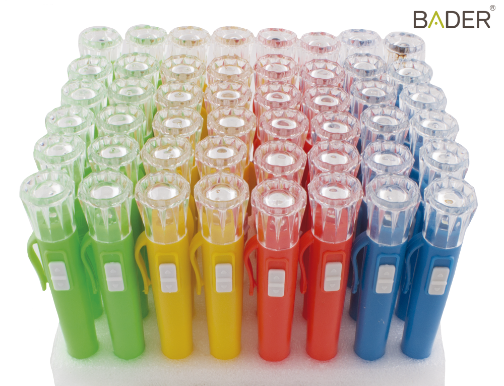 BOLÍGRAFOS CON LUZ LED X48UDS.