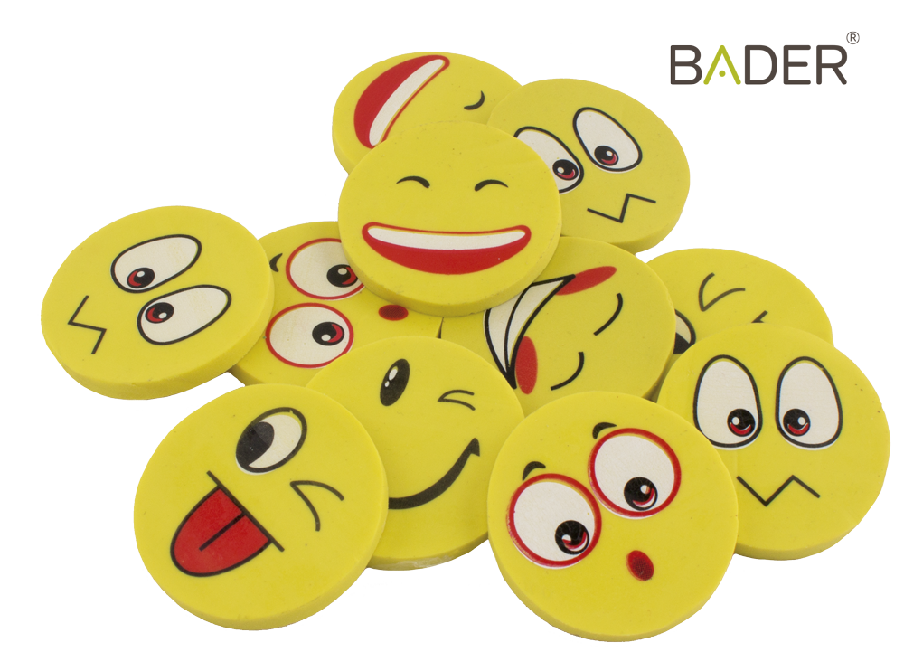 GOMA DE BORRAR SMILEY X36 PACKS
