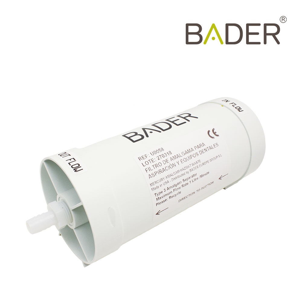FILTRO DE AMALGAMA PARA ASPIRACIÓN Y UNIDAD DENTAL