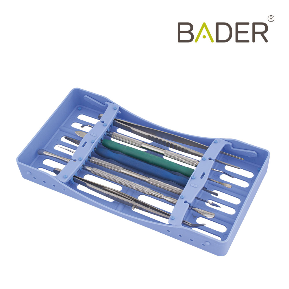 CASETE PLÁSTICO PORTA INSTRUMENTOS 7 PZS.