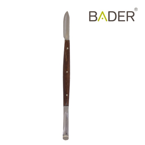 [9/006] ESPÁTULA PARA CERA ACANALADA GRANDE