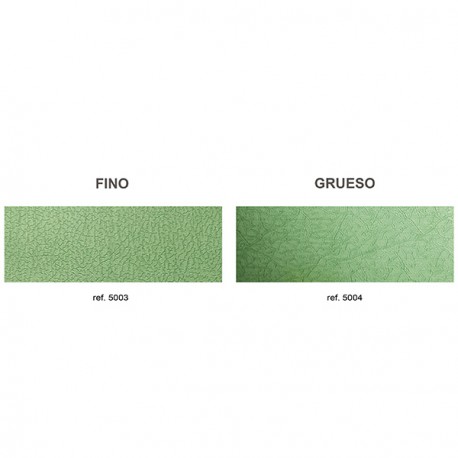 [5005] CERA COLADO RUG. FINA 0.35MM VERDE 15X7.5CM. Nº106