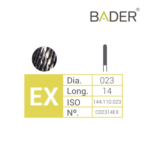 [C02314EX] FRESA CARBURO TUNGSTENO ISO.500.104.144.110.023