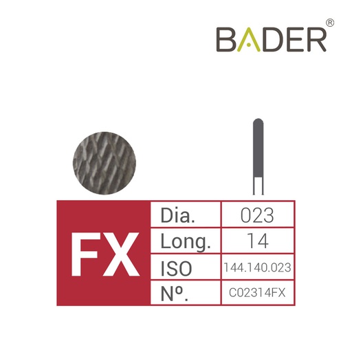 [C02314FX] FRESA CARBURO TUNGSTENO ISO.500.104.144.140.023