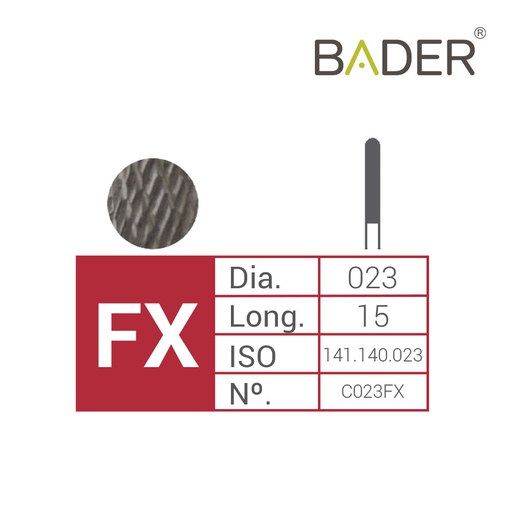 [C023FX] FRESA CARBURO TUNGSTENO ISO.500.104.141.140.023