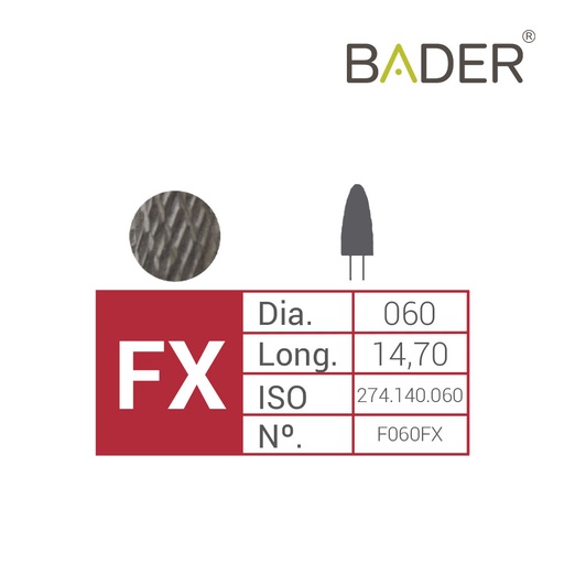 [F060FX] FRESA CARBURO TUNGSTENO ISO.500.104.274.140.060