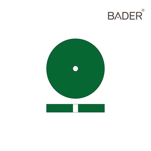 [A102F] PULIDOR VERDE FINO RUEDA ISO 652.900.372.514.220 X10UDS.