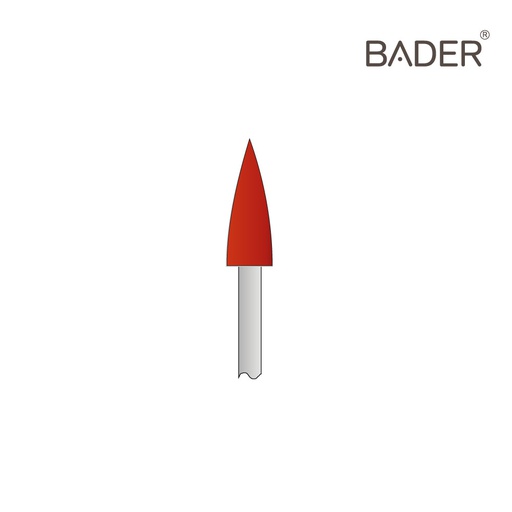 [A203M] PULIDOR ROJIZO MEDIO BALA FINA ISO 652.104.243.524.040 X10UDS.