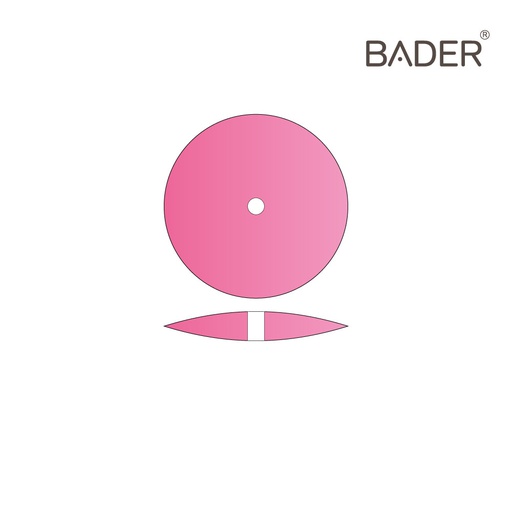 [C107M] PULIDOR ROSA MEDIO LENTEJA ISO 658.900.303.524.220 X10UDS.