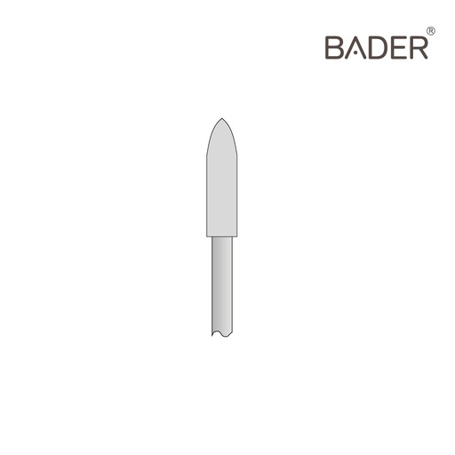 [C201C] PULIDOR GRIS GRUESO TORPEDO ISO 658.104.292.534.050 X10UDS.