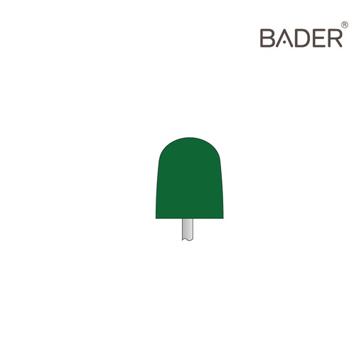 [RH101C] PULIDOR REFORZADO VERDE GRUESO JUMBO ISO 658.104.292.534.130 X10UDS.