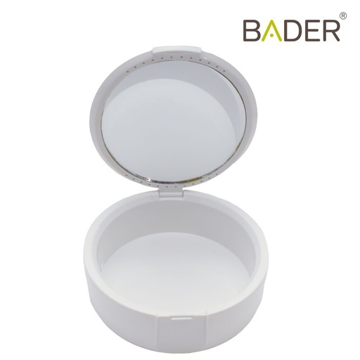 [090610] CAJA PORTA ALINEADORES BLANCA CON ESPEJO