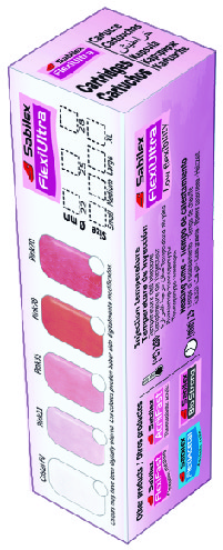 [FU2521L] FLEXIULTRA PINK 21 LARGE 90 25MM.
