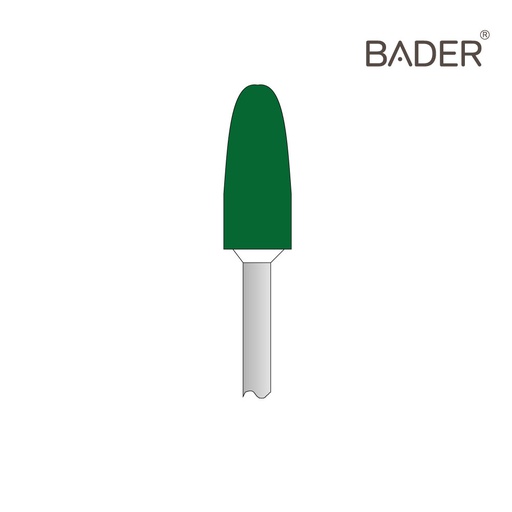 [RH103C] PULIDOR REFORZADO VERDE GRUESO BELLOTA ISO 658.104.275.534.100 X10UDS.