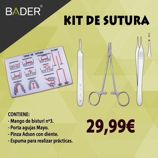 [0904001] KIT DE SUTURA