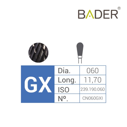 [CN060GXI] FRESA CARBURO TUNGSTENO ISO.500.104.239.190.060