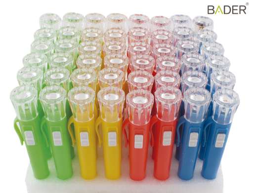 [0905047] BOLÍGRAFOS CON LUZ LED X48UDS.