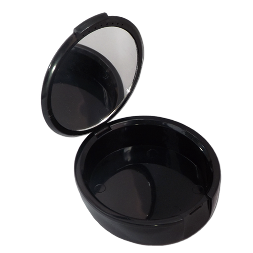 [090610-1] CAJA PORTA ALINEADORES NEGRA CON ESPEJO