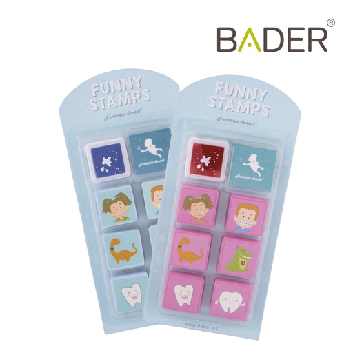 [0905089] FUNNY STAMPS X 8UDS